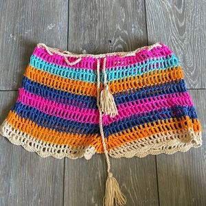 Crochet shorts